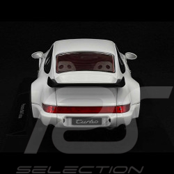 Porsche 911 Turbo Type 964 1989 Blanc Grand Prix 1/18 Welly 18026WH