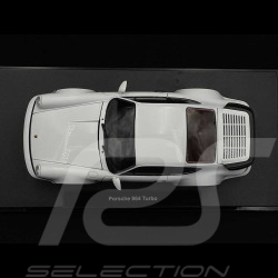 Porsche 911 Turbo Type 964 1989 Blanc Grand Prix 1/18 Welly 18026WH