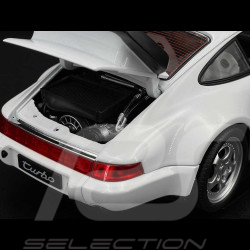 Porsche 911 Turbo Type 964 1989 Grand Prix White 1/18 Welly 18026WH