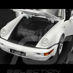 Porsche 911 Turbo Type 964 1989 Grand Prix White 1/18 Welly 18026WH