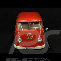 Volkswagen Bulli T1 "Porsche Renndienst" 1963 Rot 1/18 Welly 18053TDA