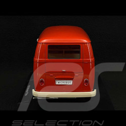 Volkswagen Bulli T1 "Porsche Renndienst" 1963 Rot 1/18 Welly 18053TDA