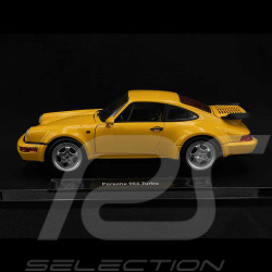 Porsche 911 Turbo Type 964 1989 Jaune Racing 1/18 Welly 18026YE