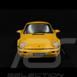 Porsche 911 Turbo Type 964 1989 Jaune Racing 1/18 Welly 18026YE