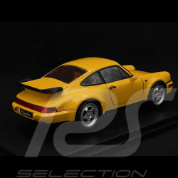 Porsche 911 Turbo Type 964 1989 Jaune Racing 1/18 Welly 18026YE