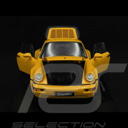 Porsche 911 Turbo Type 964 1989 Jaune Racing 1/18 Welly 18026YE