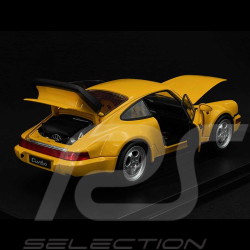 Porsche 911 Turbo Type 964 1989 Jaune Racing 1/18 Welly 18026YE