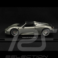 Porsche 918 Spyder 2014 Argent / Noir 1/18 Welly 18051HGRC