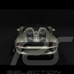 Porsche 918 Spyder 2014 Argent / Noir 1/18 Welly 18051HGRC