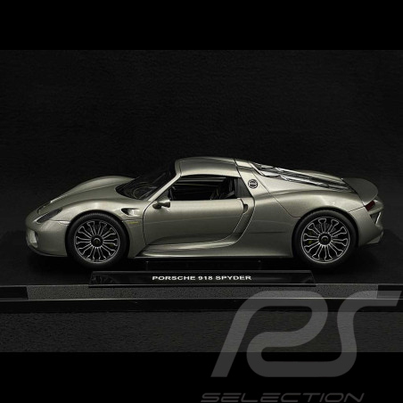 Porsche 918 Spyder 2014 Argent 1/18 Welly 18051HGR