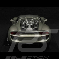 Porsche 918 Spyder 2014 Argent 1/18 Welly 18051HGR