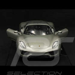 Porsche 918 Spyder 2014 Argent 1/18 Welly 18051HGR