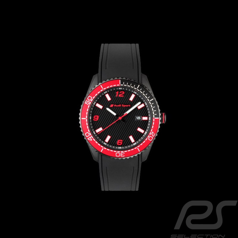 Montre Audi Sport Noir / Rouge 3102400100