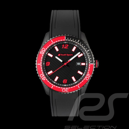 Audi Sport Uhr Schwarz / Rot 3102400100