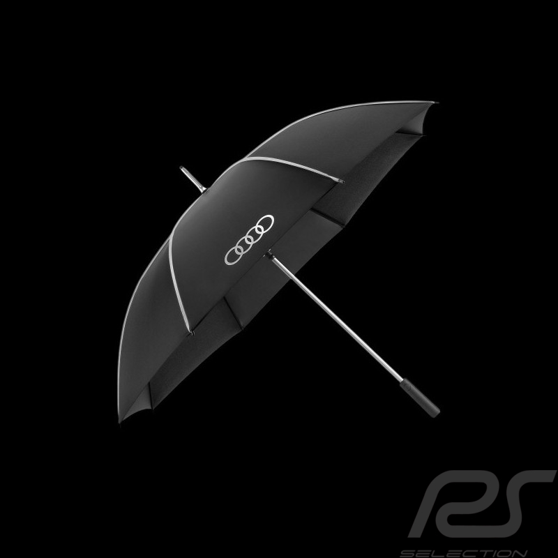Audi Regenschirm XL Schwarz / Silber 3122200100