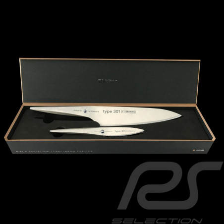 Coffret de couteaux Type 301 Design by F.A. Porsche Duo Chef Chroma P918