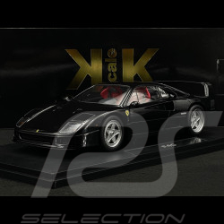 Ferrari F40 1987 Black 1/18 KK Scale KKDC180693