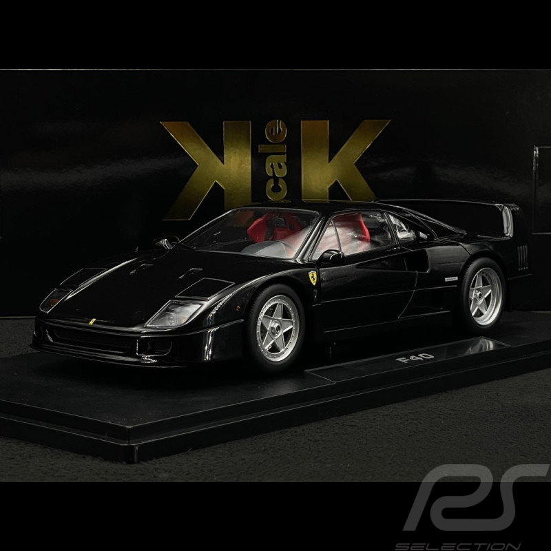 Ferrari F40 1987 Schwarz 1/18 KK Scale KKDC180693