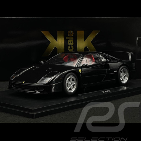 Ferrari F40 1987 Black 1/18 KK Scale KKDC180693