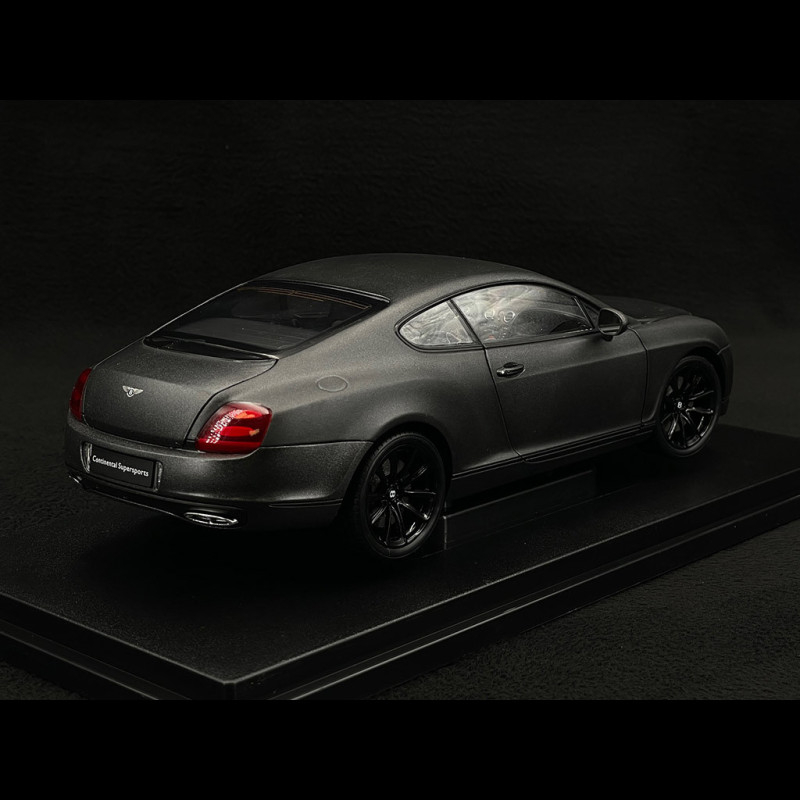 Miniature Bentley Continental GTC - Minichamps 1/18 - Gris - Occasion