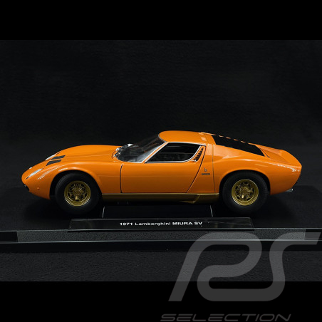 Lamborghini Miura P400 1971 Orange 1/18 Welly 18017OR