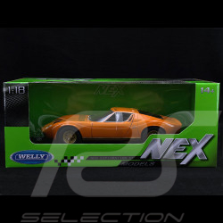 Lamborghini Miura P400 1971 Orange 1/18 Welly 18017OR