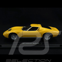 Lamborghini Miura P400 1971 Gelb 1/18 Welly 18017YE