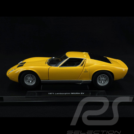 Lamborghini Miura P400 1971 Gelb 1/18 Welly 18017YE