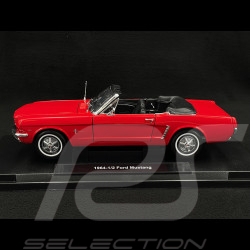 Ford Mustang Cabriolet 1964 Red 1/18 Welly 12519CRE