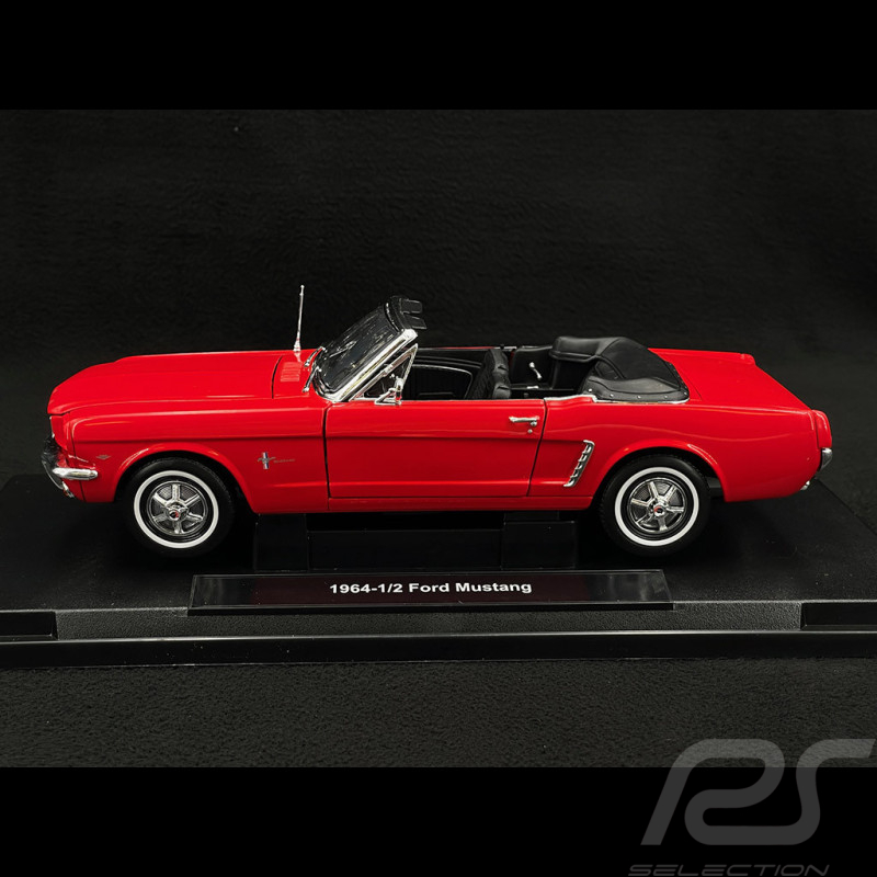 Ford Mustang Cabriolet 1964 Rot 1/18 Welly 12519CRE