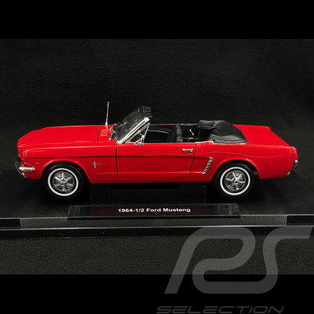 Ford Mustang Cabriolet 1964 Red 1/18 Welly 12519CRE