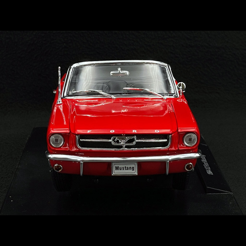 Miniature FORD MUSTANG GT 2015 NOIR MAT 1/24
