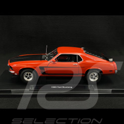 Ford Mustang Boss 302 1969 Red 1/18 Welly 12516RE