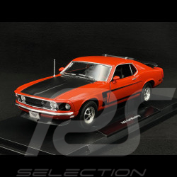 Ford Mustang Boss 302 1969 Red 1/18 Welly 12516RE