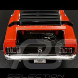 Ford Mustang Boss 302 1969 Red 1/18 Welly 12516RE