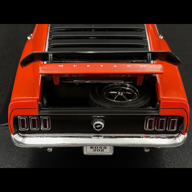 Ford mustang Boss 302 Bleu 1969 1/18 Welly - 12516BL Ford mustang Boss 302 Bleu 1969 1/18 Welly - 12516BL