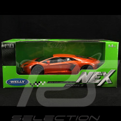 Lamborghini Aventador LP700-4 2011 Orange 1/18 Welly 18041OR