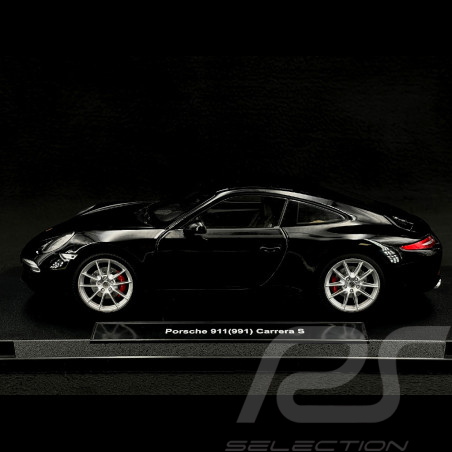 Porsche 911 Carrera S typ 991 2012 schwarz 1/18 Welly 18047BK