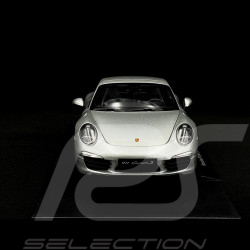 Porsche 911 Carrera S type 991 2012 argent 1/18 Welly 18047SI