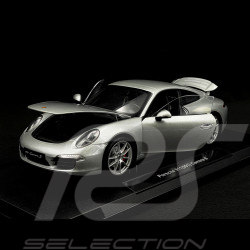 Porsche 911 Carrera S type 991 2012 argent 1/18 Welly 18047SI