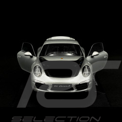 Porsche 911 Carrera S type 991 2012 argent 1/18 Welly 18047SI