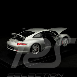 Porsche 911 Carrera S type 991 2012 argent 1/18 Welly 18047SI