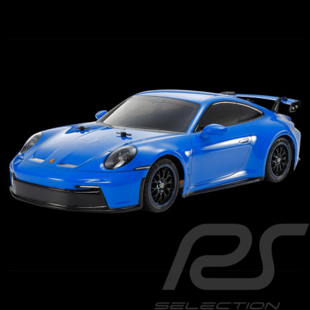 Porsche 911 GT3 992 Type 2021 Bright Blue R/C 1/10 Tamiya 47496