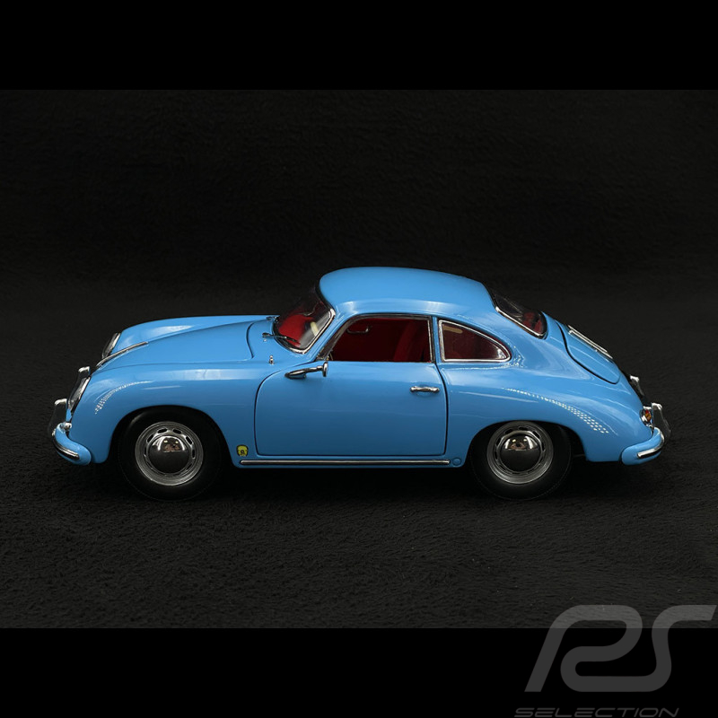 Porsche 356 A 1500 GS Carrera GT 1957 Bleu Aquamarine 1/18 Sunstar 1342