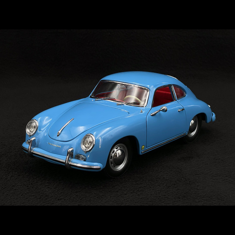 Porsche 356A 1500GS Carrera GT 1957 – Sunstar 1/18 Bleue – Neuve