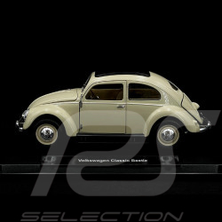 Volkswagen Beetle 1950 Cream White 1/18 Welly 18040CR