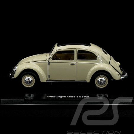 Volkswagen Beetle 1950 Cream White 1/18 Welly 18040CR