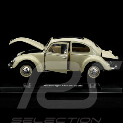 Volkswagen Beetle 1950 Cream White 1/18 Welly 18040CR