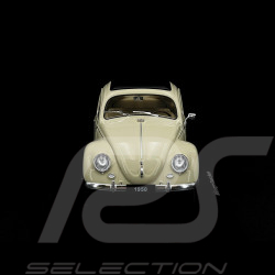 Volkswagen Beetle 1950 Cream White 1/18 Welly 18040CR