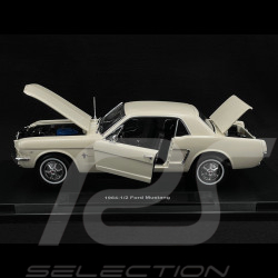 Ford Mustang 1964 Blanc 1/18 Welly 12519HWH